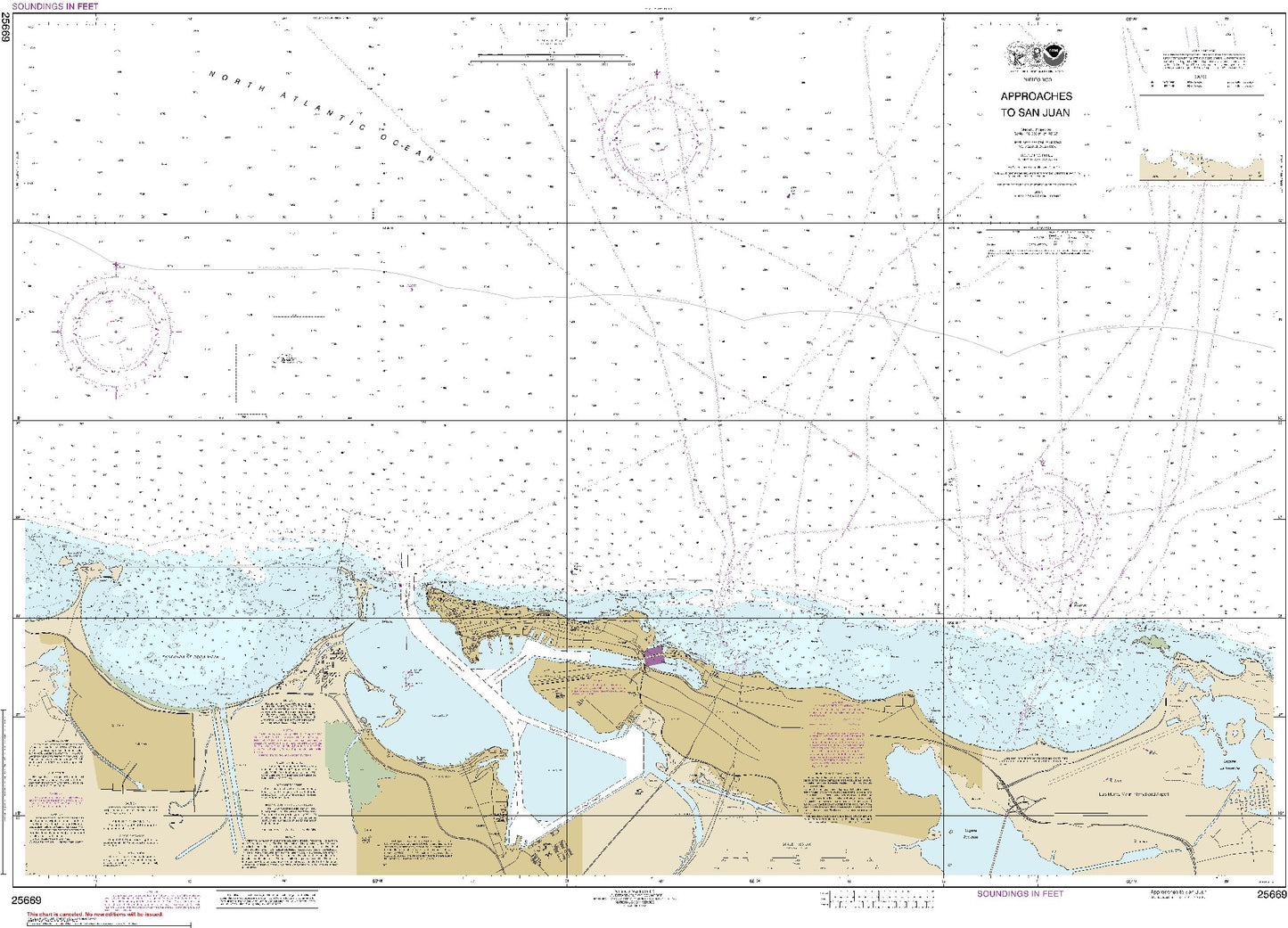 Approaches to San Juan (25669) by NOAA