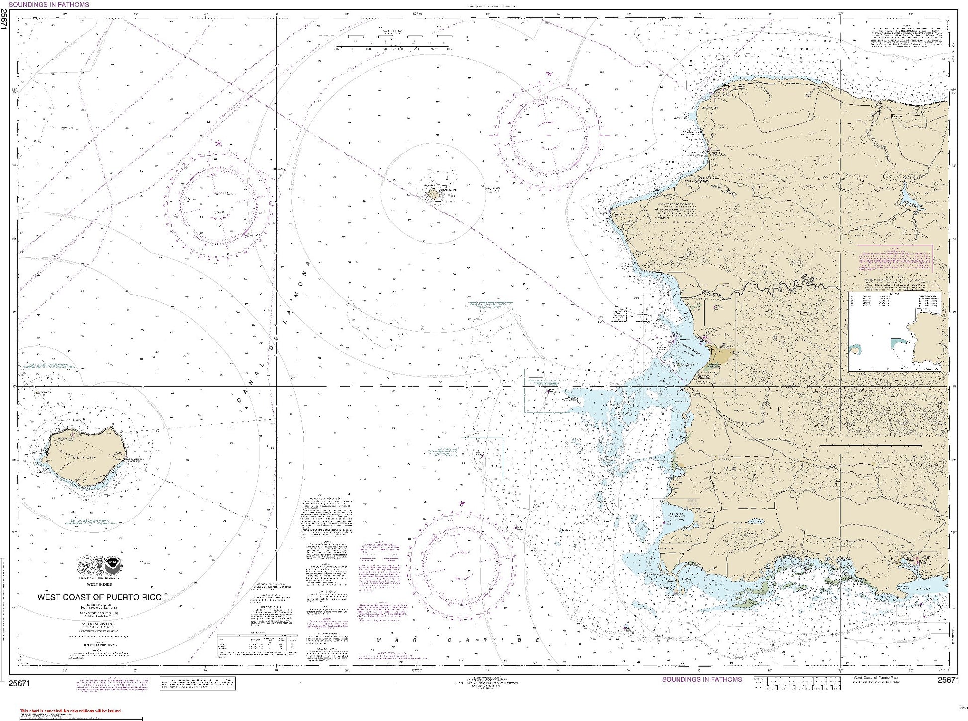 West Coast of Puerto Rico (25671) by NOAA
