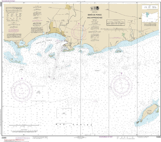 Bahia De Ponce and Approaches (25683) by NOAA