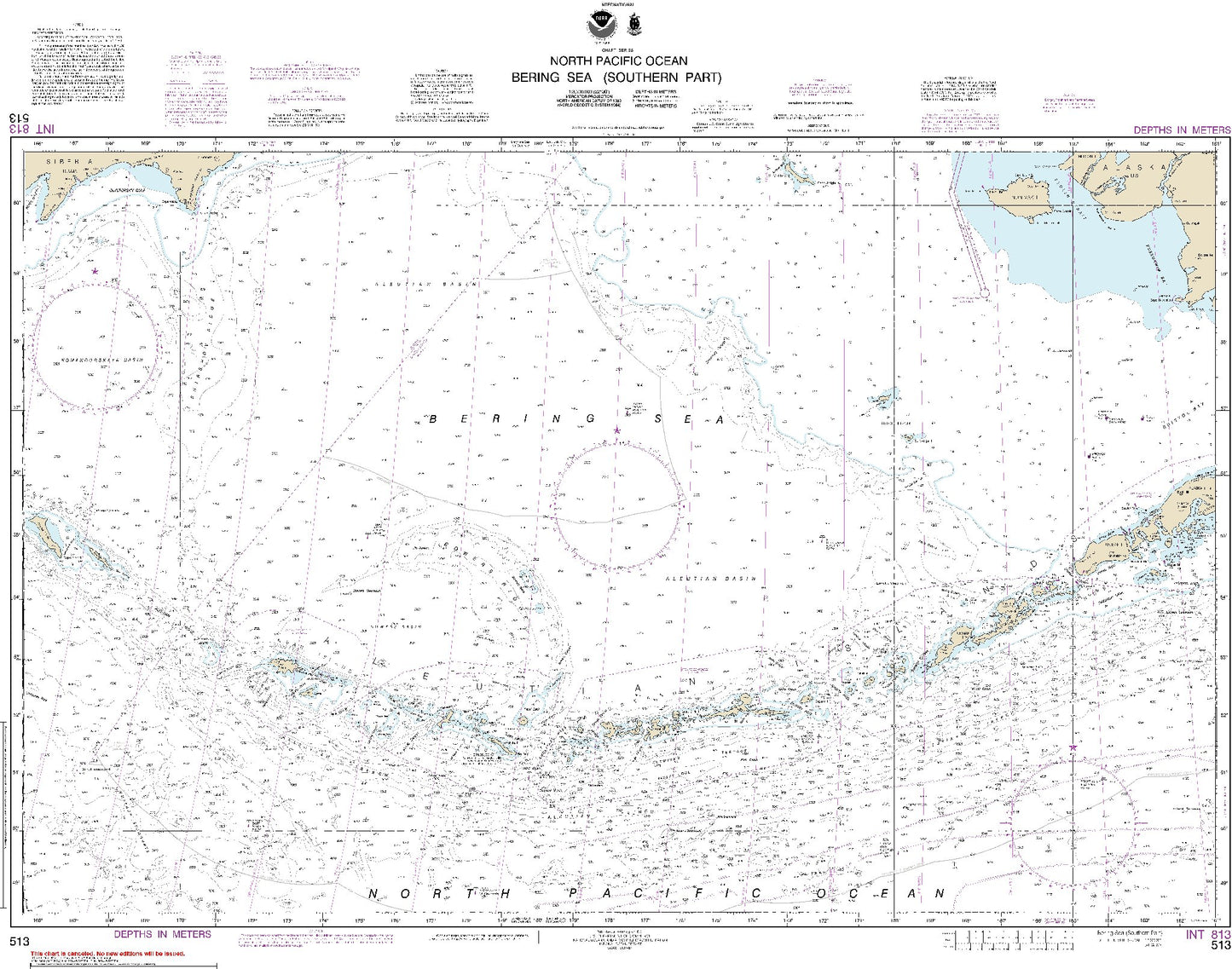 Bering Sea Southern Part (513) by NOAA