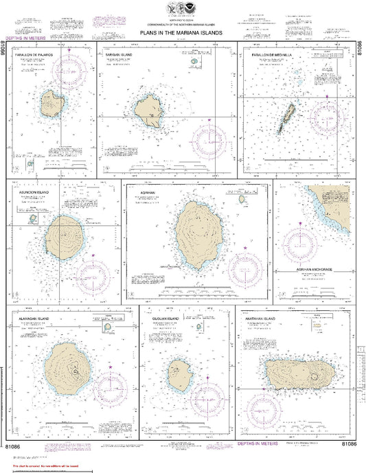 Plans In The Mariana Islands; Plan A: Farallon De Pajaros (81086) by NOAA