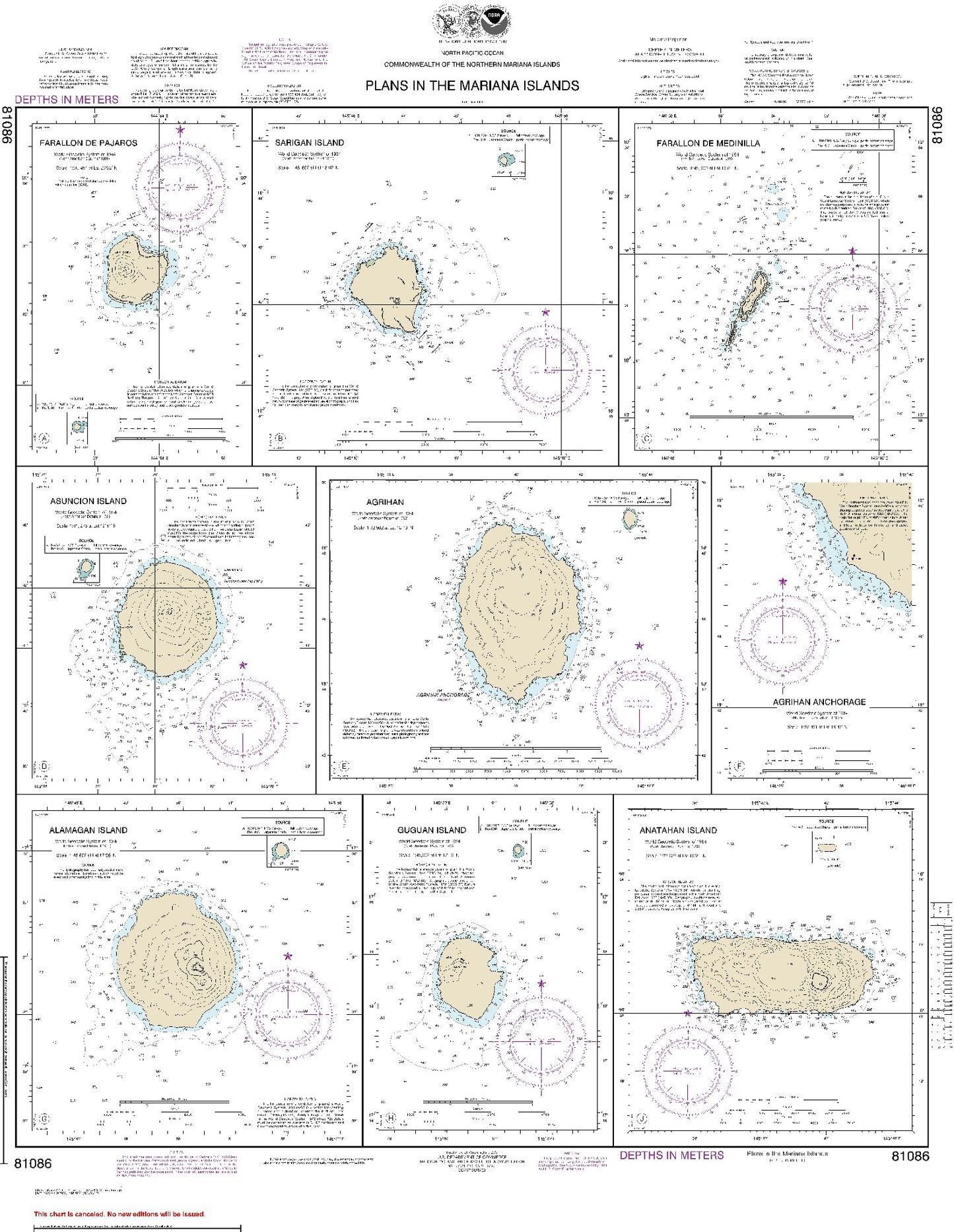 Plans In The Mariana Islands; Plan A: Farallon De Pajaros (81086) by NOAA