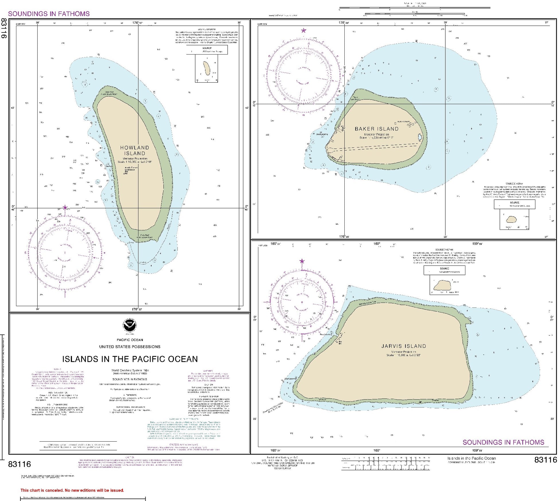 Islands In The Pacific Ocean, Plan A: Howland Island (83116) by NOAA
