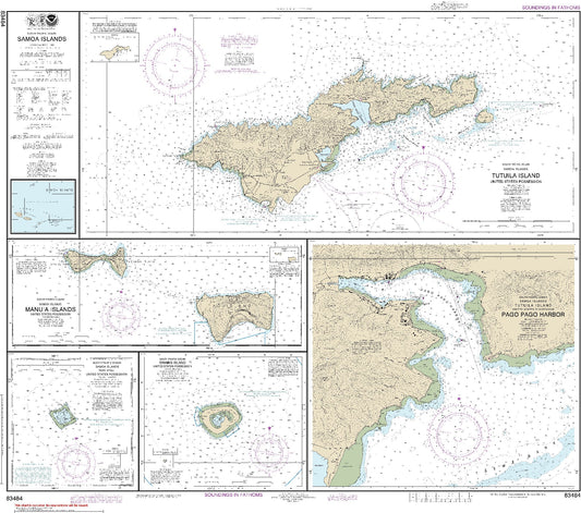 Samoa Islands Inset: Manua Islands (83484) by NOAA