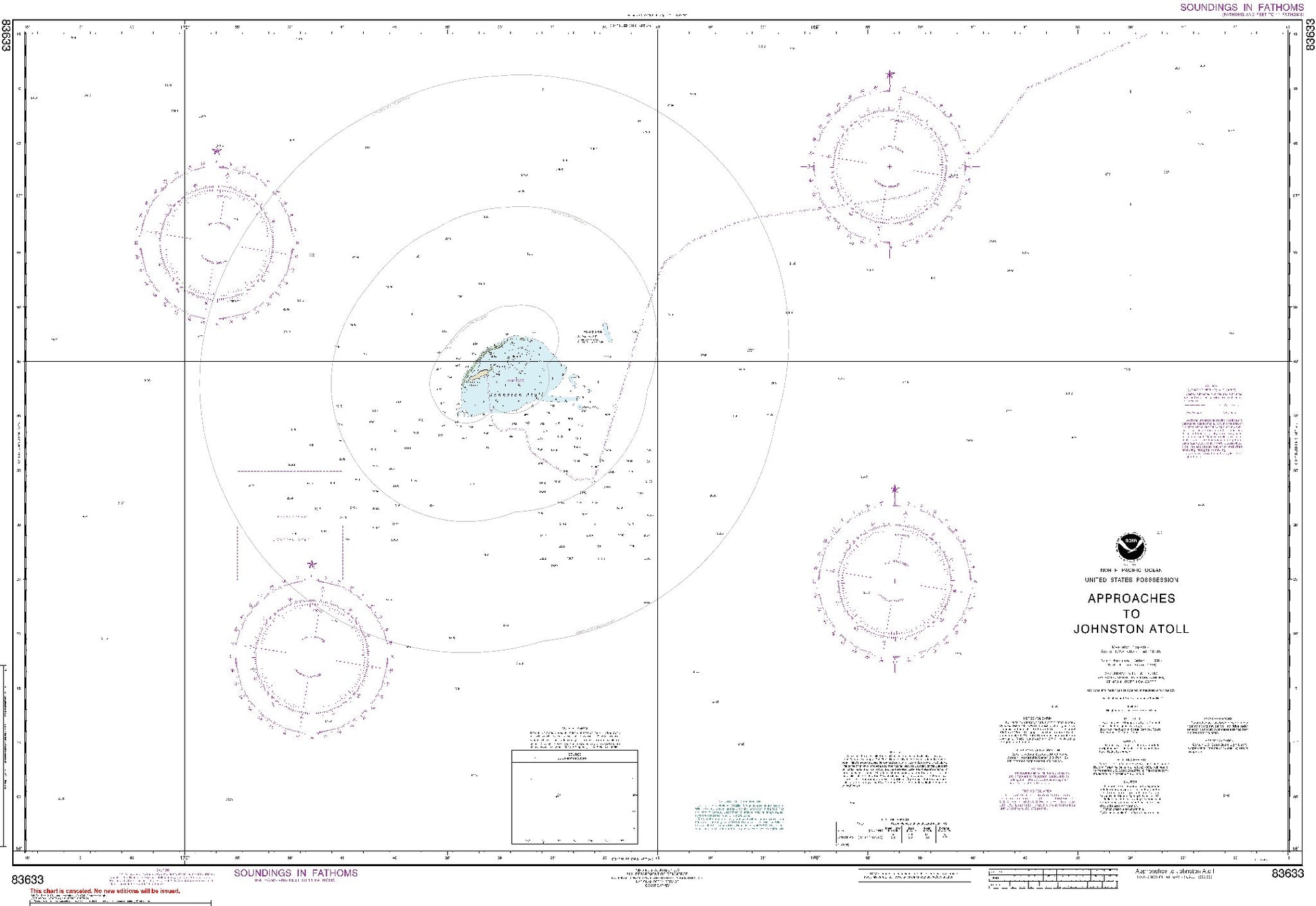 Approaches to Johnston Atoll (83633) by NOAA