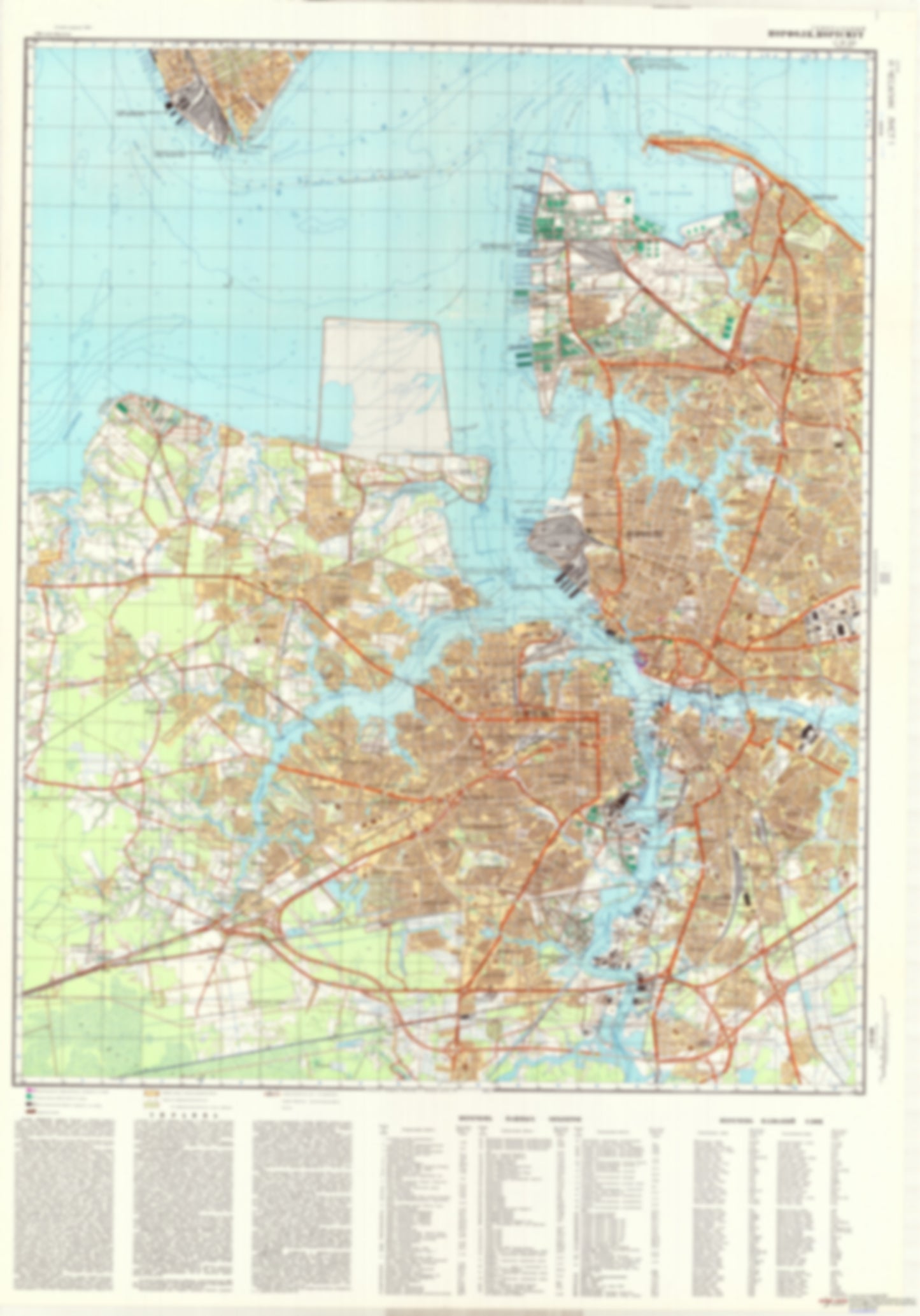 Norfolk, Portsmouth, VA 1 (USA) - Soviet Military City Plans