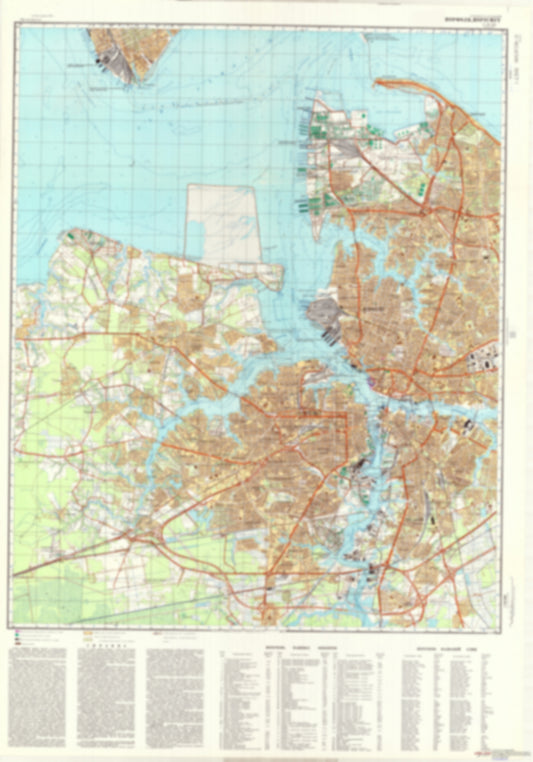 Norfolk, Portsmouth, VA 1 (USA) - Soviet Military City Plans