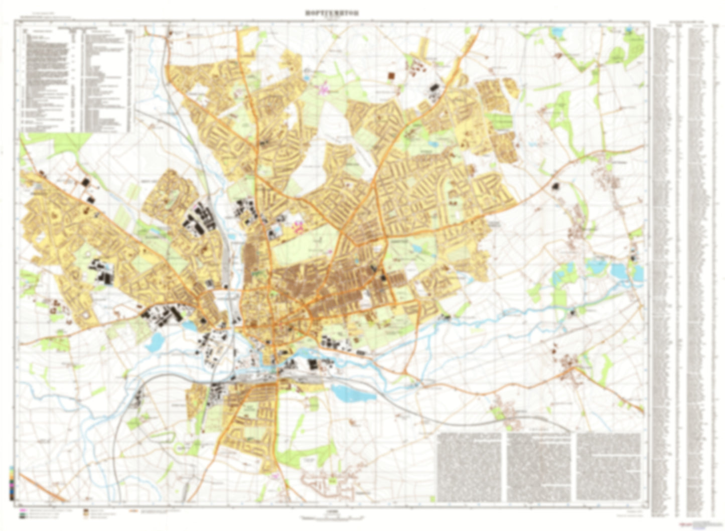 Nortnampton (UK) - Soviet Military City Plans