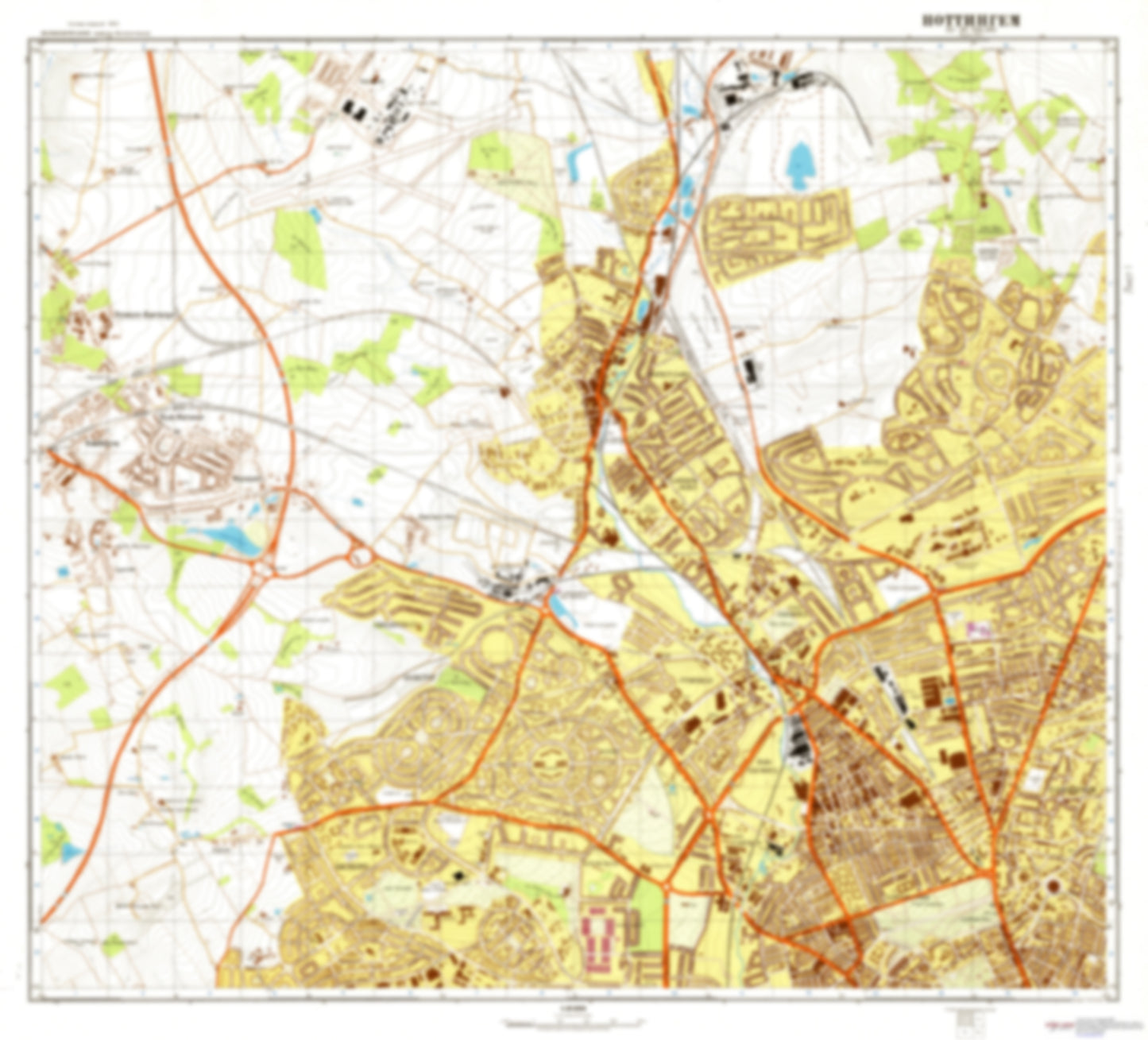 Nottingham 1 (UK) - Soviet Military City Plans