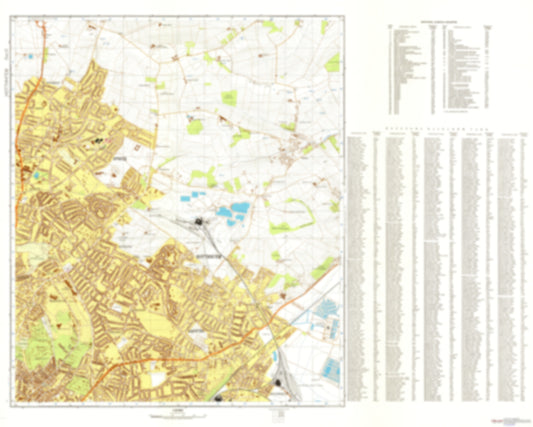 Nottingham 2 (UK) - Soviet Military City Plans