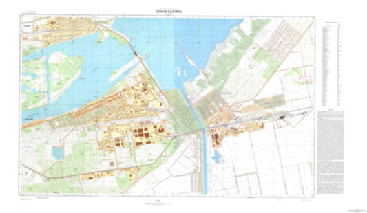 Novaia Kakhovka (Ukraine) - Soviet Military City Plans