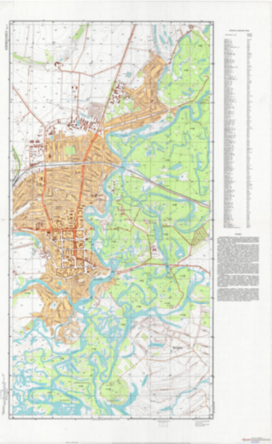 Novomoskovsk 2 (Ukraine) - Soviet Military City Plans
