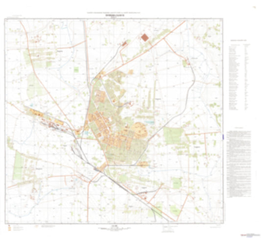Novovolynsk (Ukraine) - Soviet Military City Plans
