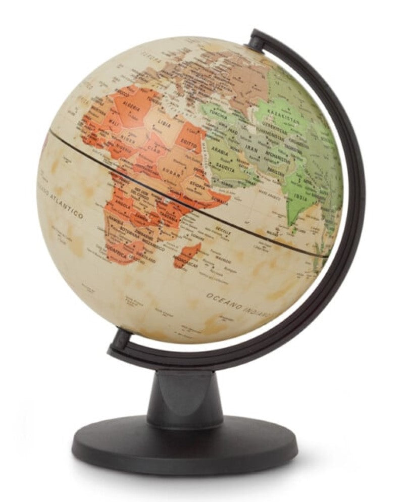 Antique-Style Mini-Globe, 16 cm - Jordglob Mini Antik Ø16cm