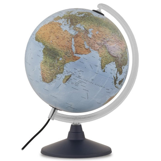 Globe Lamp, 25 cm - Jordglob Elite Ø25cm, 1/2 mer/plast, plastfot