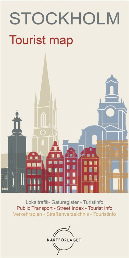 Stockholm Tourist Map