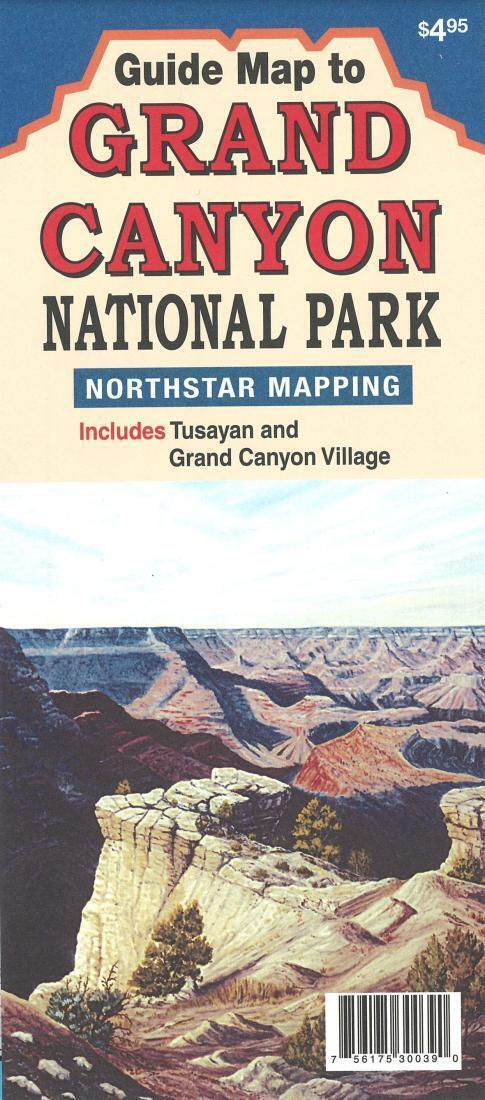 Guide map to : Grand Canyon National Park