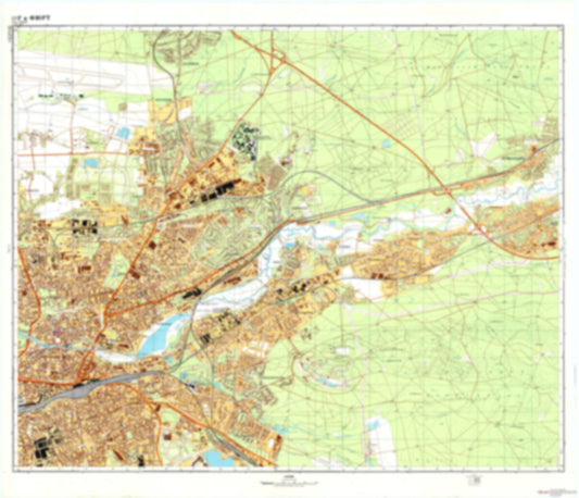 Nuremberg, Furth 2 (Germany) - Soviet Military City Plans