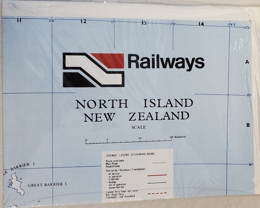 Railways: North Island, South Island, New Zealand (2-pack)