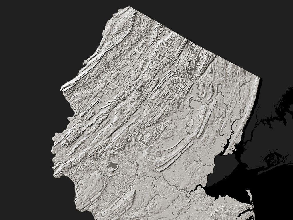 New Jersey Archival Print