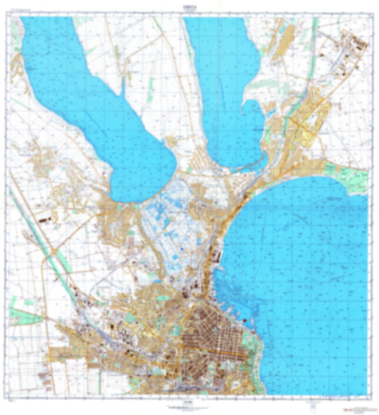 Odessa 1 (Ukraine) - Soviet Military City Plans