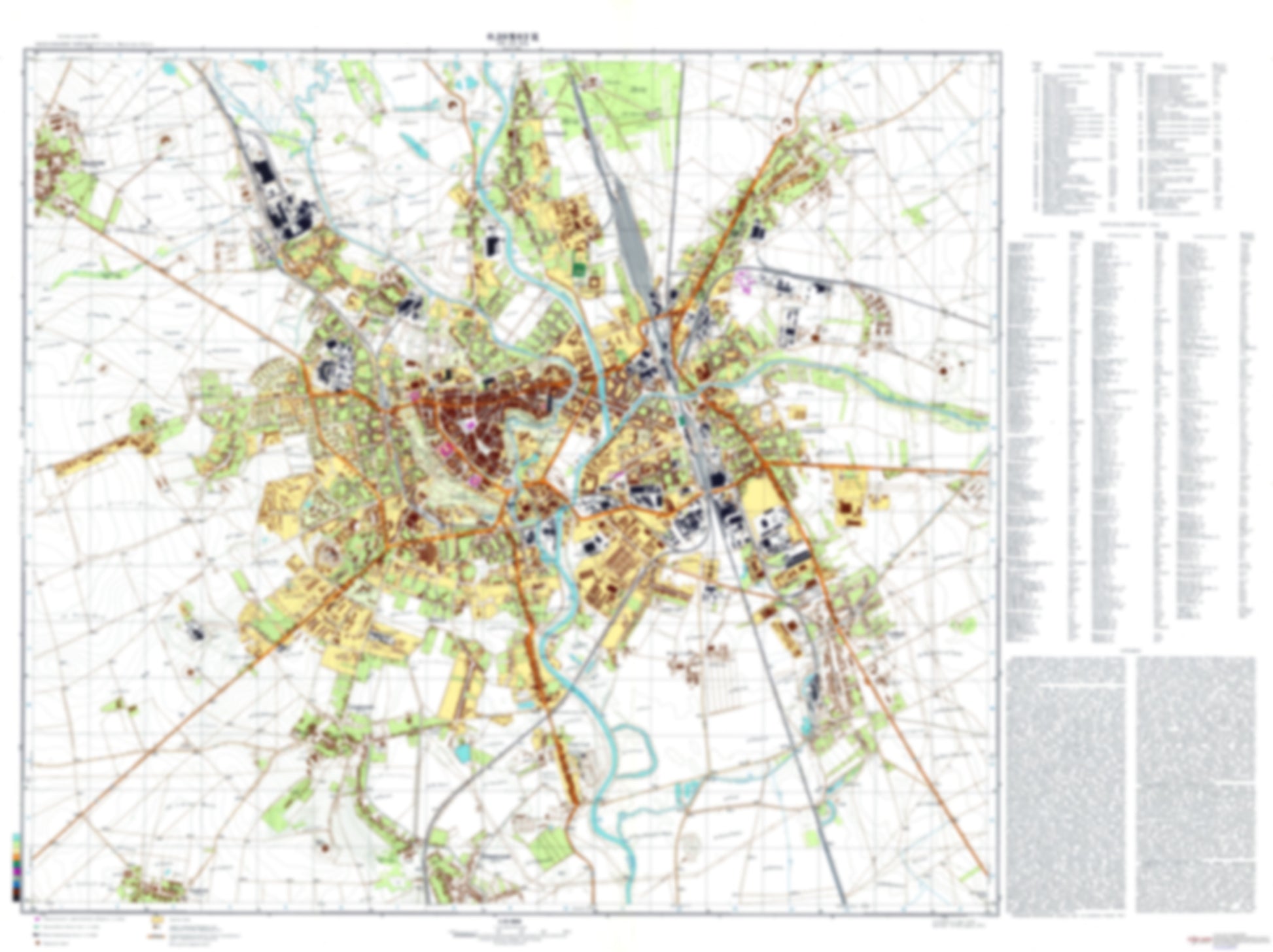 Olomouc (Czechia) - Soviet Military City Plans