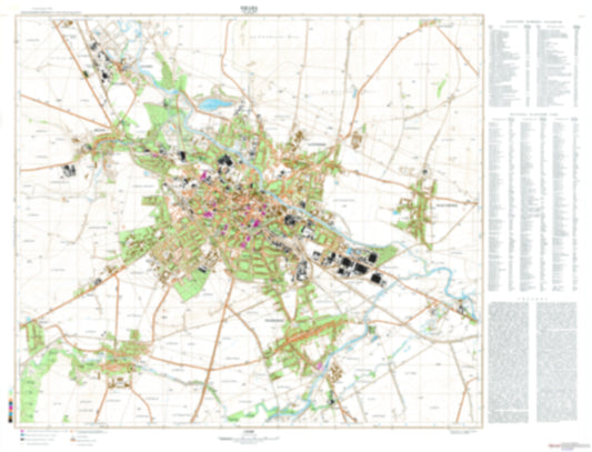 Opava (Czechia) - Soviet Military City Plans