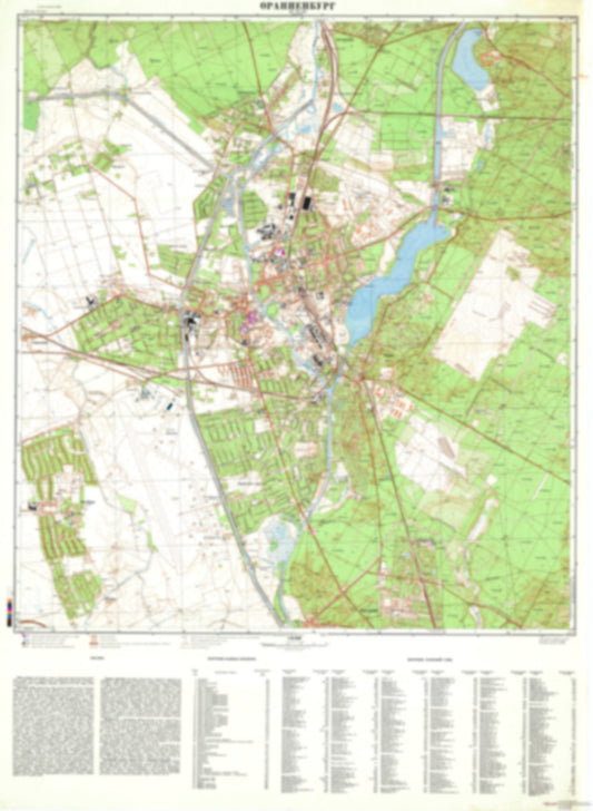 Oranienburg (Germany) - Soviet Military City Plans