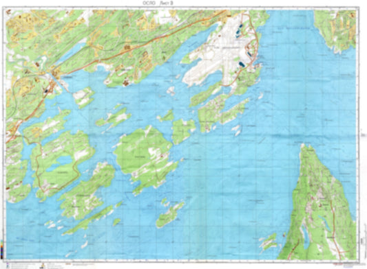 Oslo 3 (Norway) - Soviet Military City Plans