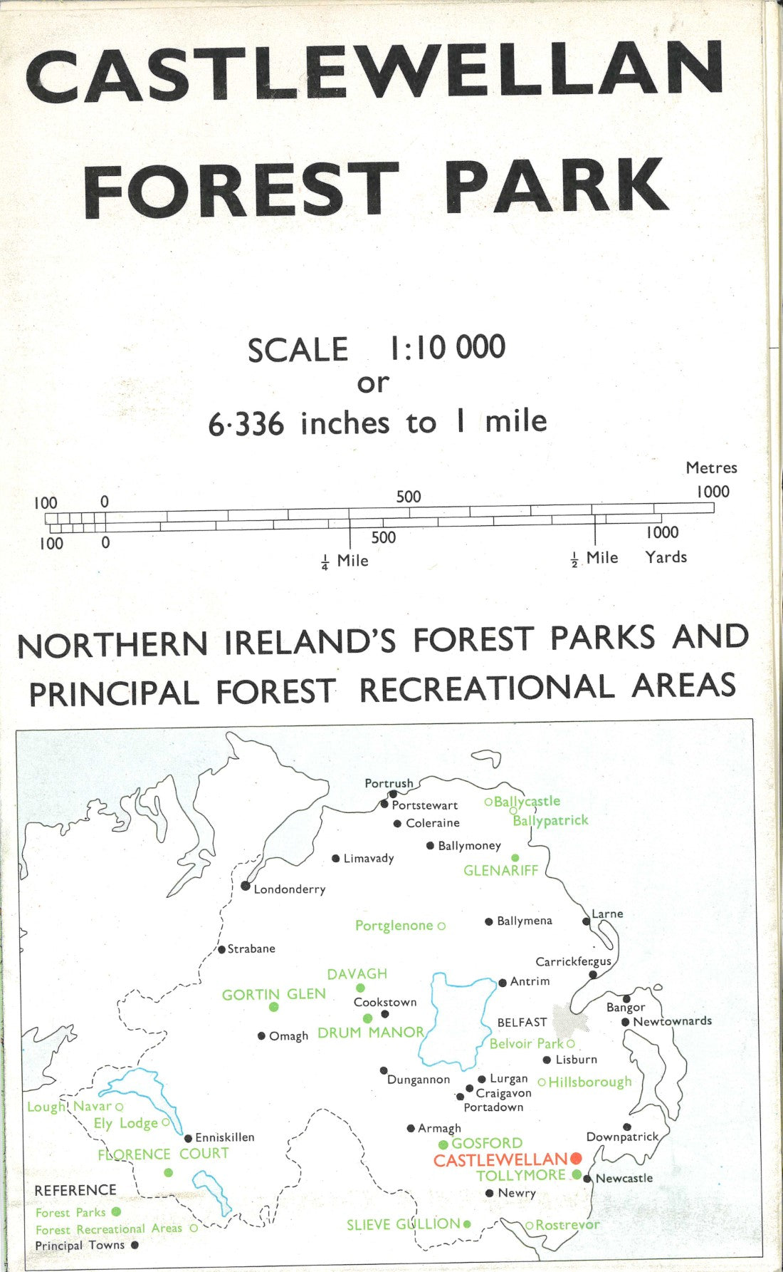 Castlewellan Forest Park Scale 1:10,000