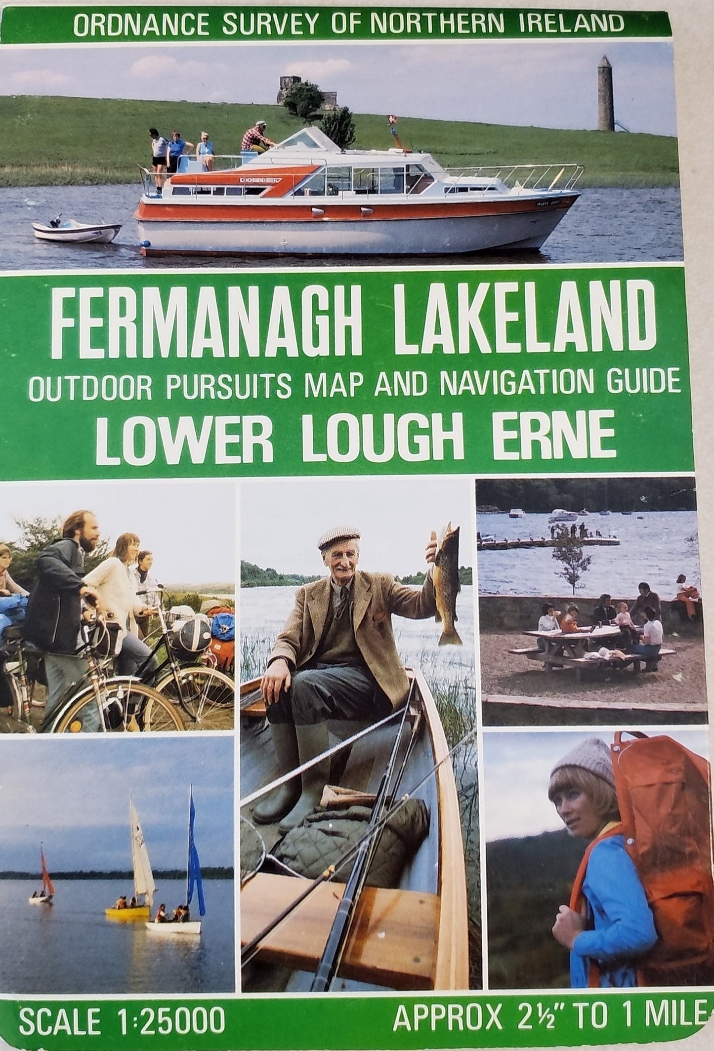 Upper Lough Erne : Fermanagh Lakeland Outdoor Pursuits Map and Navigation Guide