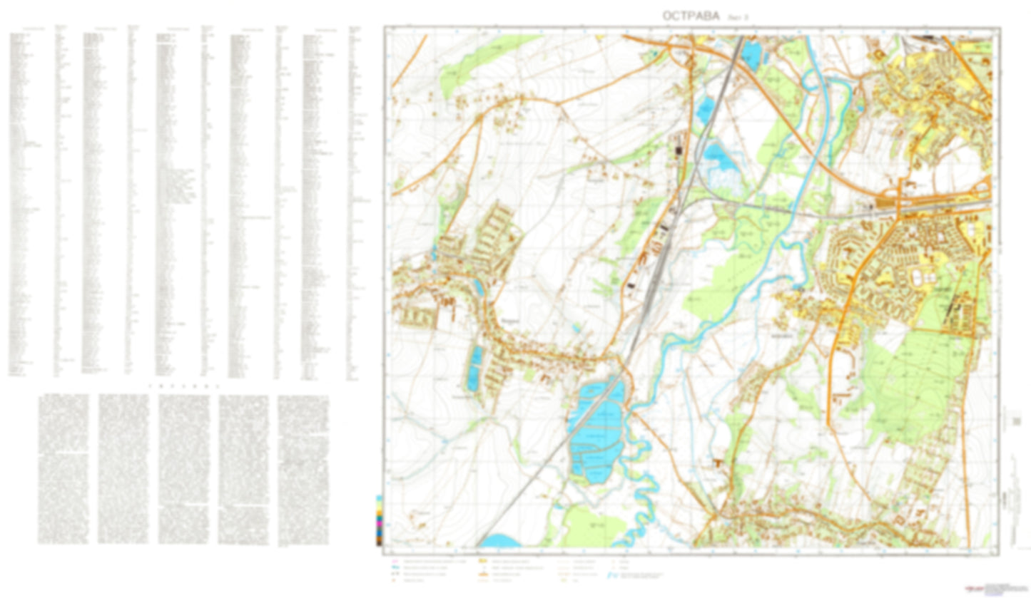 Ostrava 3 (Czechia) - Soviet Military City Plans