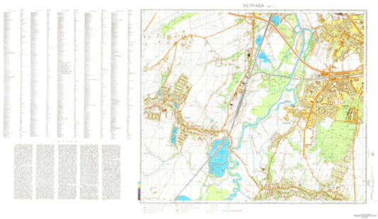 Ostrava 3 (Czechia) - Soviet Military City Plans