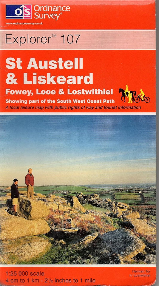 St Austell & Liskeard : OS Explorer Map