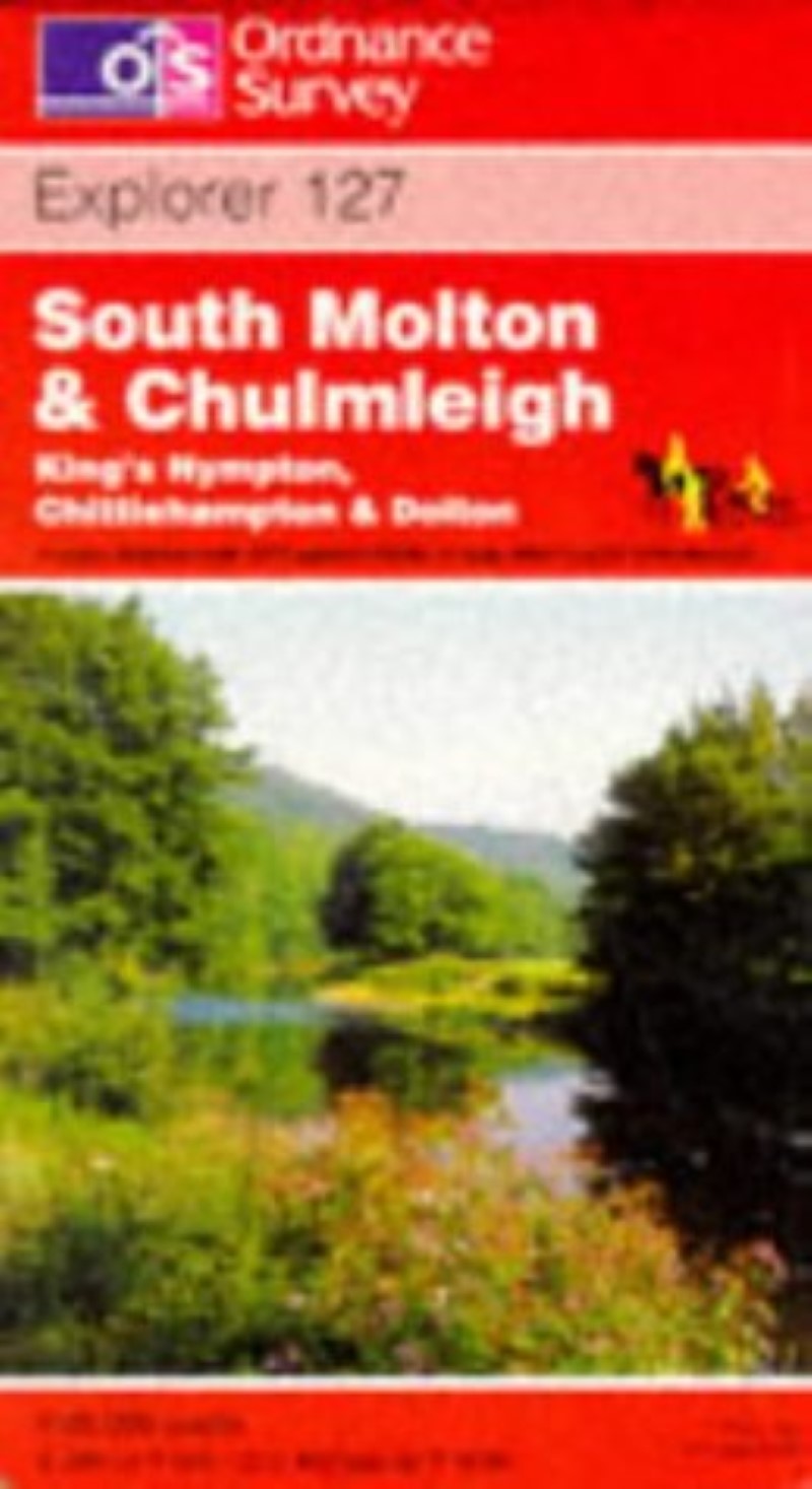 South Molton & Chulmleigh : OS Explorer Map