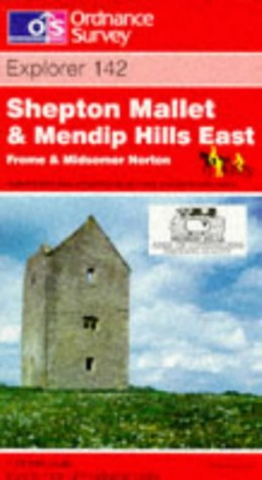 Shepton Mallet & Mendip Hills East : OS Explorer Map