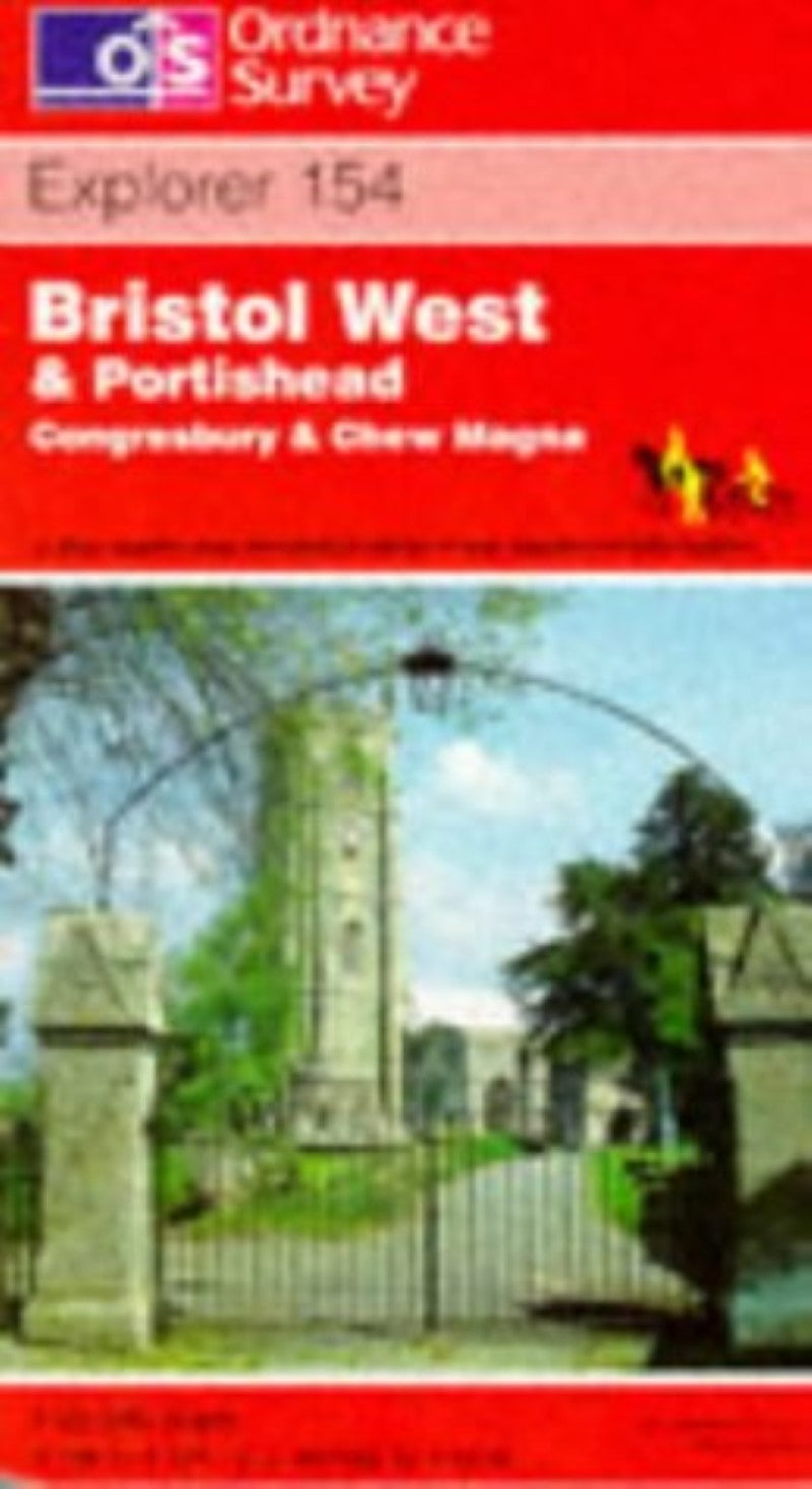 Bristol West & Portishead : OS Explorer Map