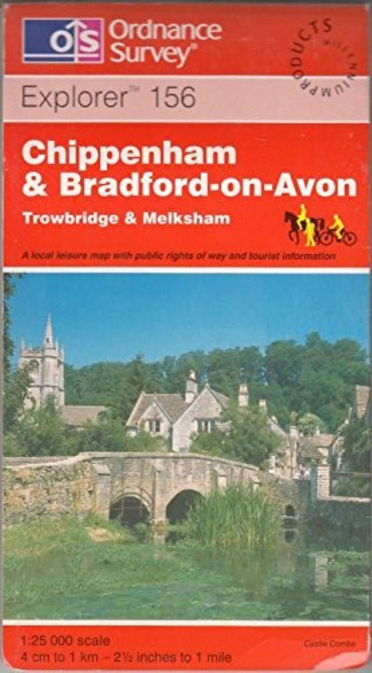 Chippenham & Bradford-on-Avon : OS Explorer Map