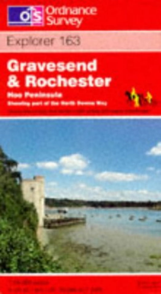 Gravesend & Rochester : OS Explorer Map