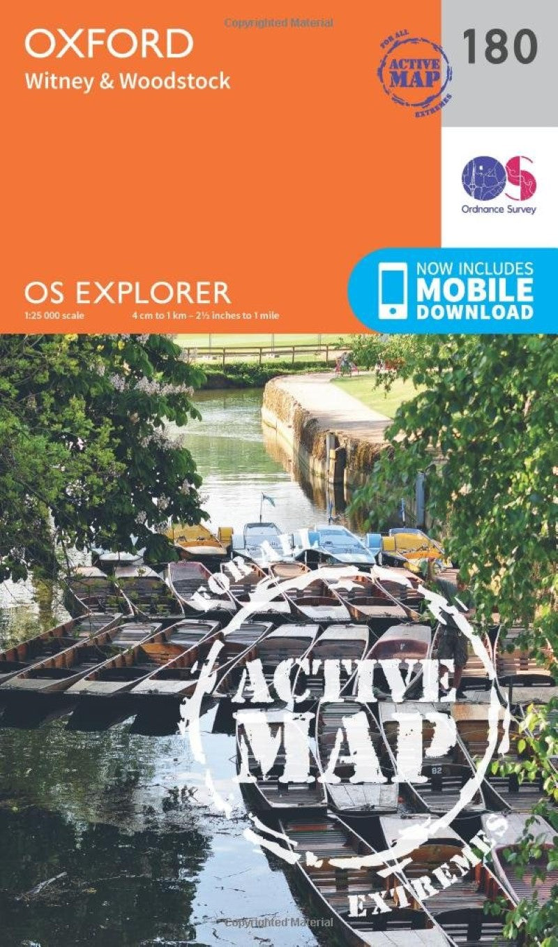 Oxford: Witney & Woodstock Explorer Map