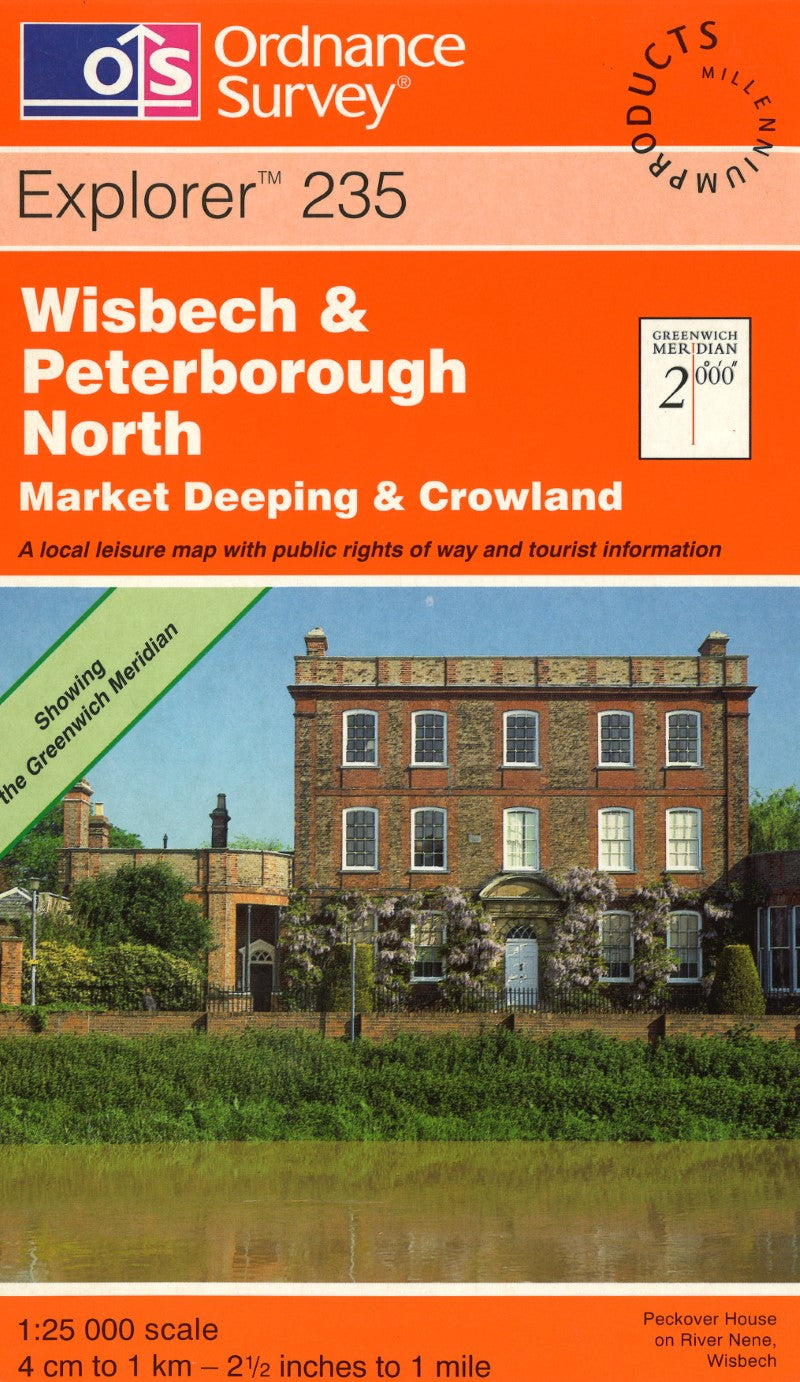 Wisbech & Peterborough North : OS Explorer Map