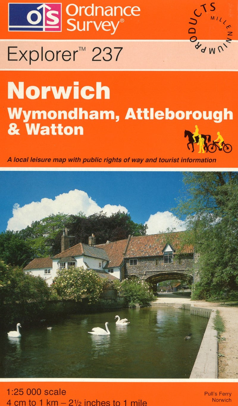 Norwich : OS Explorer Map