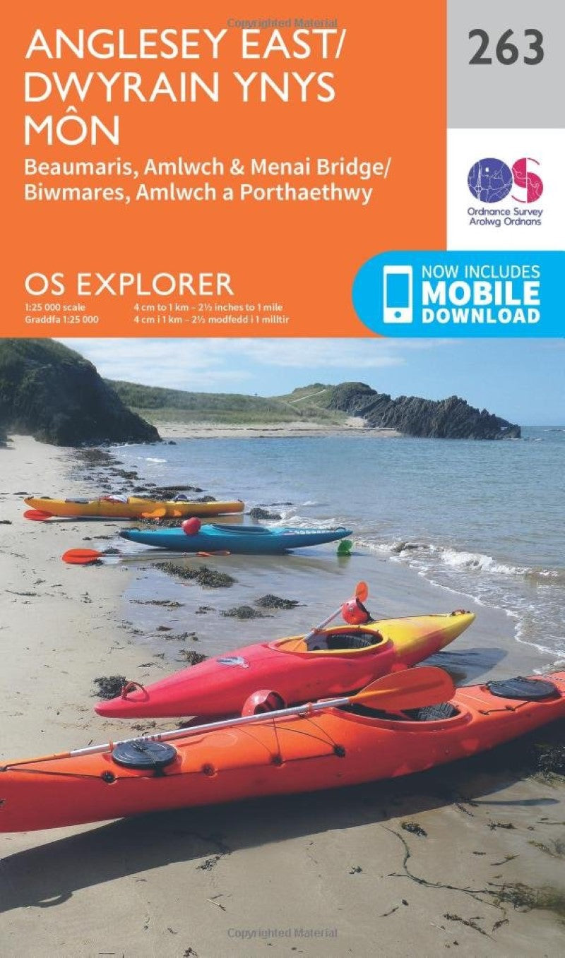 Anglesey East Explorer Map #263