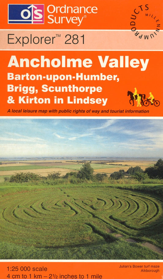 Ancholme Valley : OS Explorer Map