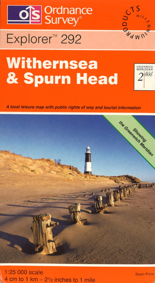 Withernsea & Spurn Head : OS Explorer Map