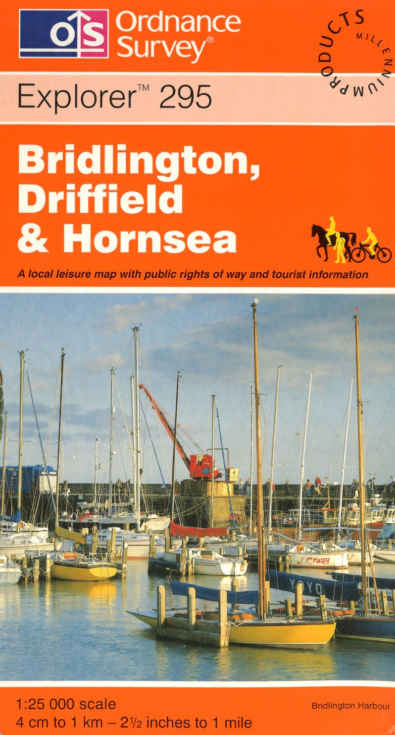 Bridlington, Driffield & Hornsea : OS Explorer Map