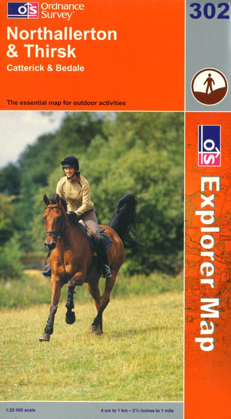 Northallerton & Thirsk, Catterick & Bedale : OS Explorer Map