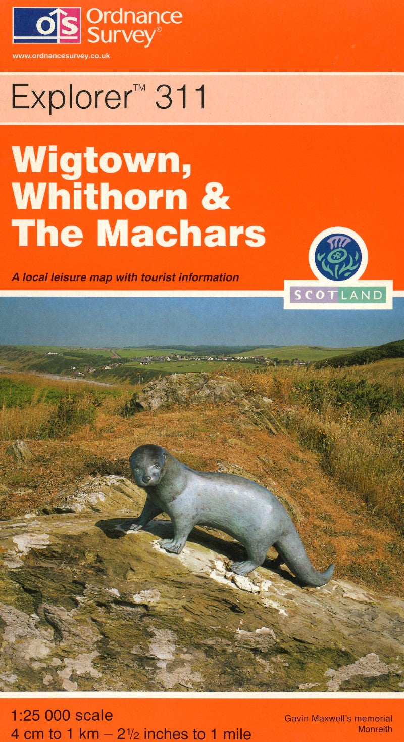 Wigtown, Whithorn & The Machars : OS Explorer Map