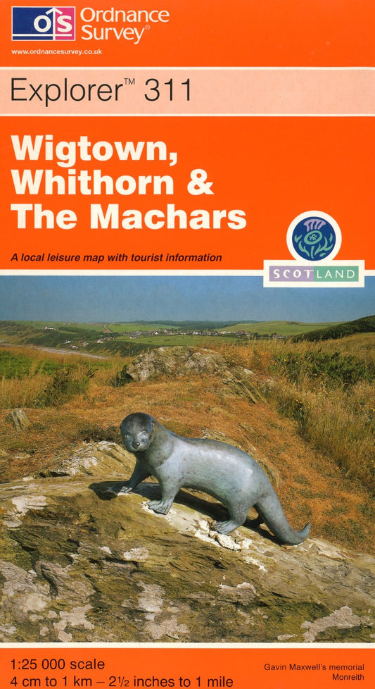 Wigtown, Whithorn & The Machars : OS Explorer Map