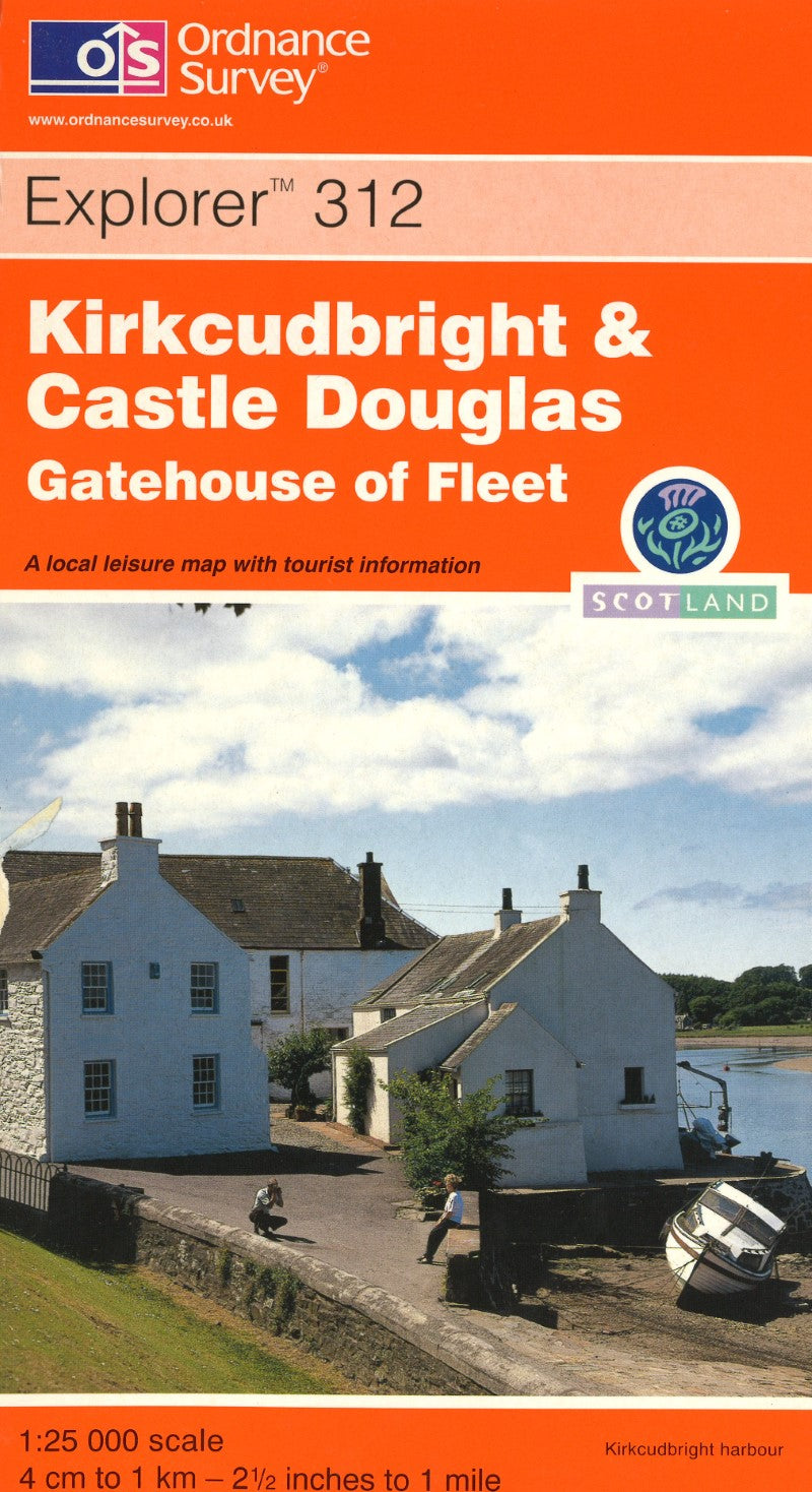 Kirkcudbright & castle Douglas : OS Explorer Map